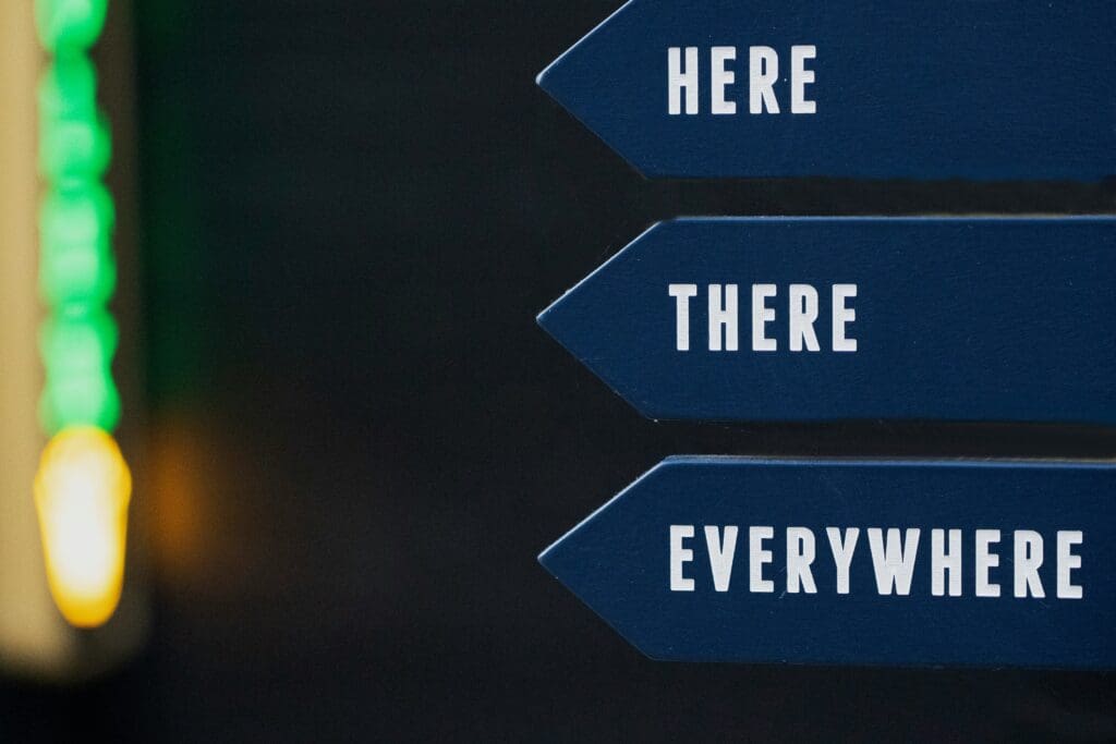 Here, there, everywhere - business strategy